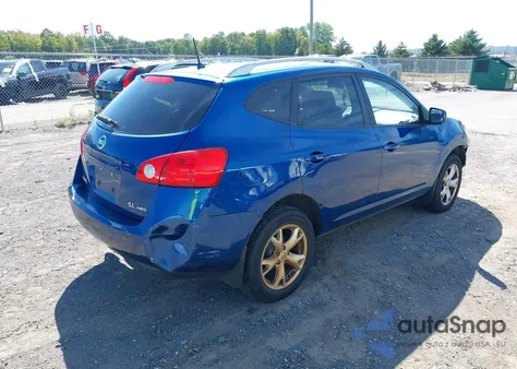 2009 Nissan Rogue Sl из США, поврежденный, VIN JN8AS58V89W160590